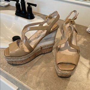 Prada wedges